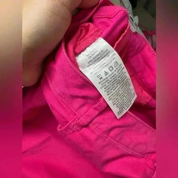 Pendleton Cotton Blend Pink Pants Size 14 - Picture 3 of 4